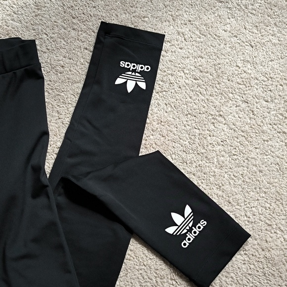 Adidas Black Leggings - Picture 2 of 3